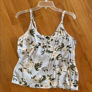 American Eagle floral tank top
